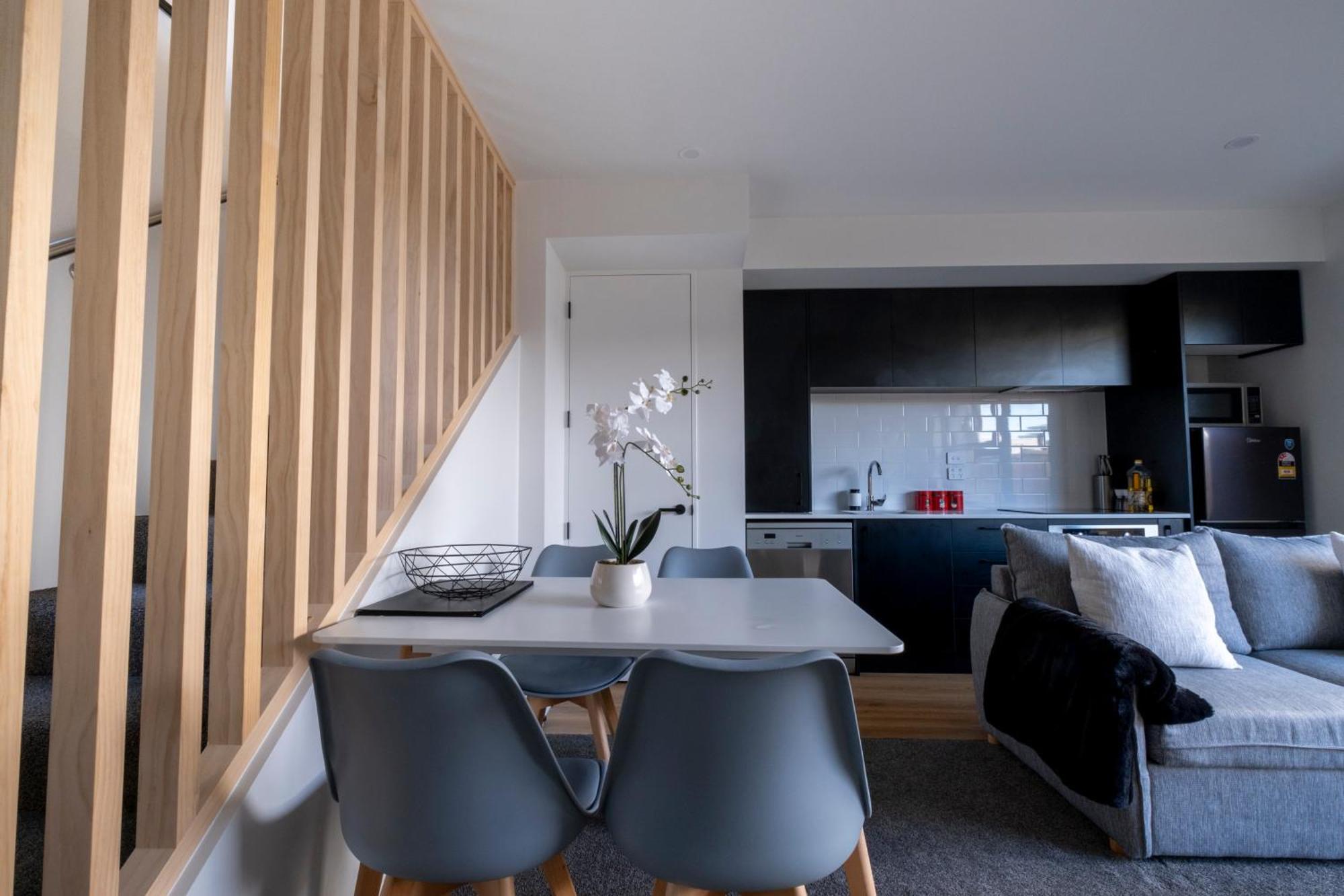 Luxury 2 Bed Townhome In Cbd Christchurch Zewnętrze zdjęcie