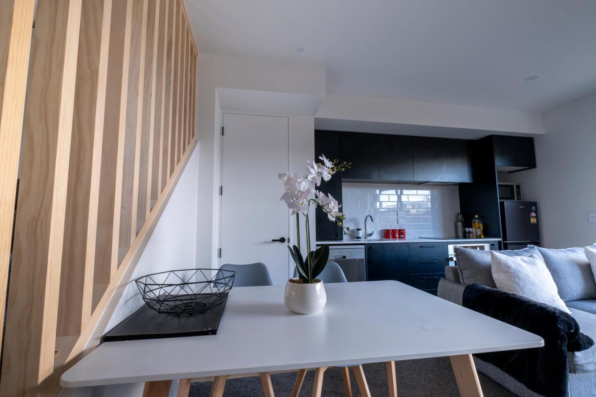 Luxury 2 Bed Townhome In Cbd Christchurch Zewnętrze zdjęcie