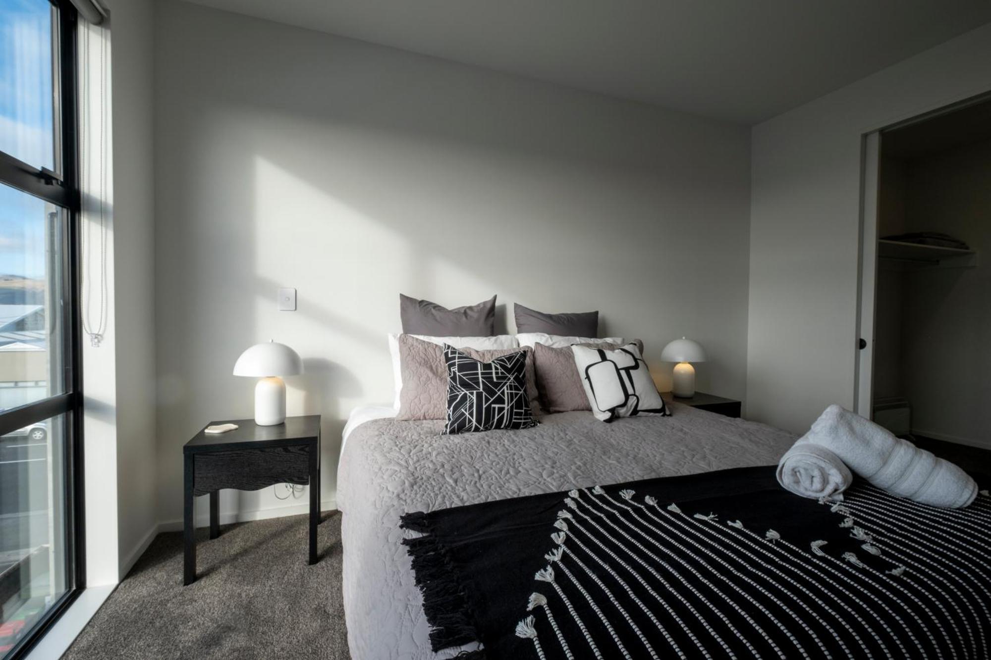 Luxury 2 Bed Townhome In Cbd Christchurch Zewnętrze zdjęcie