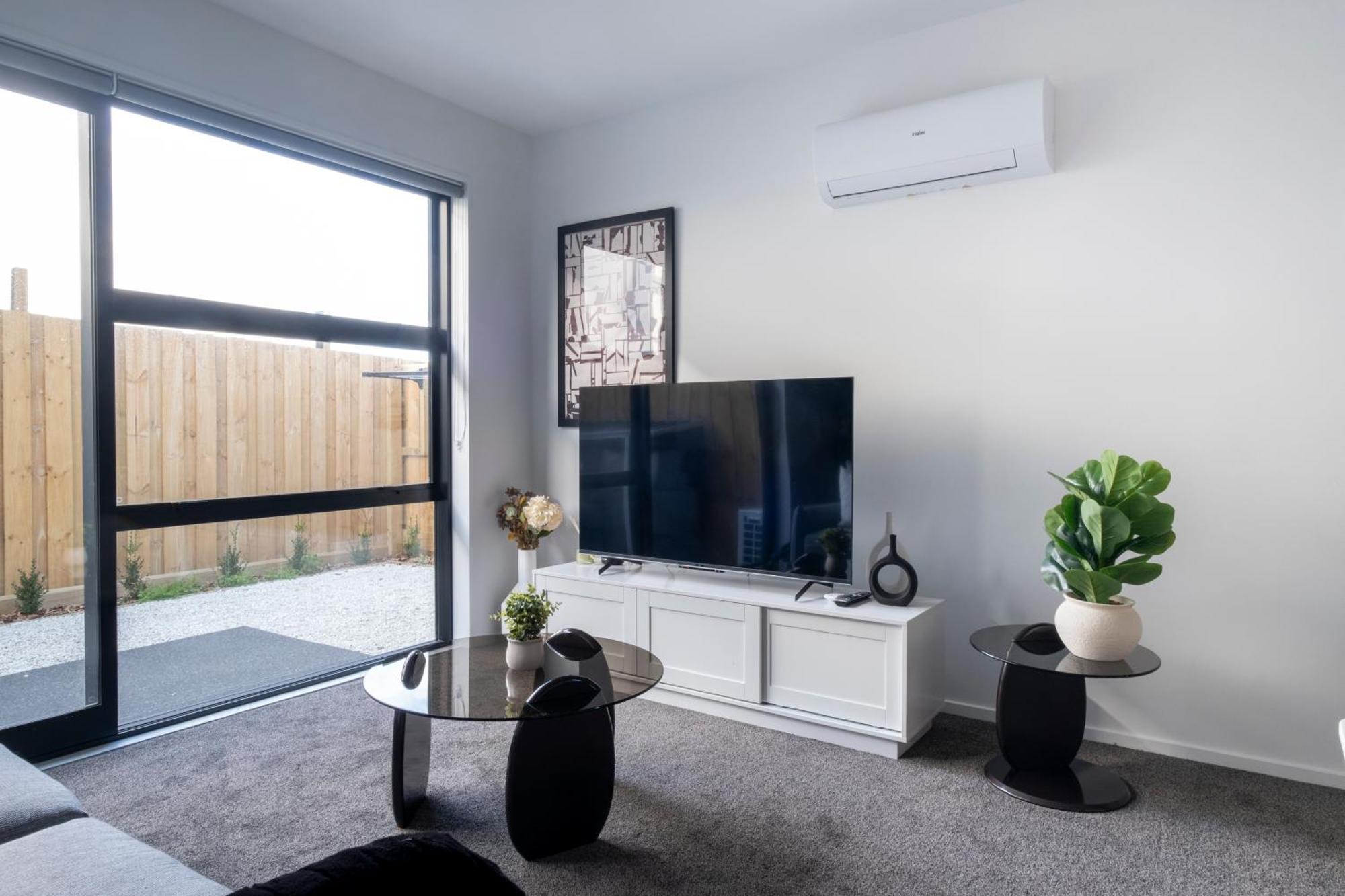 Luxury 2 Bed Townhome In Cbd Christchurch Zewnętrze zdjęcie