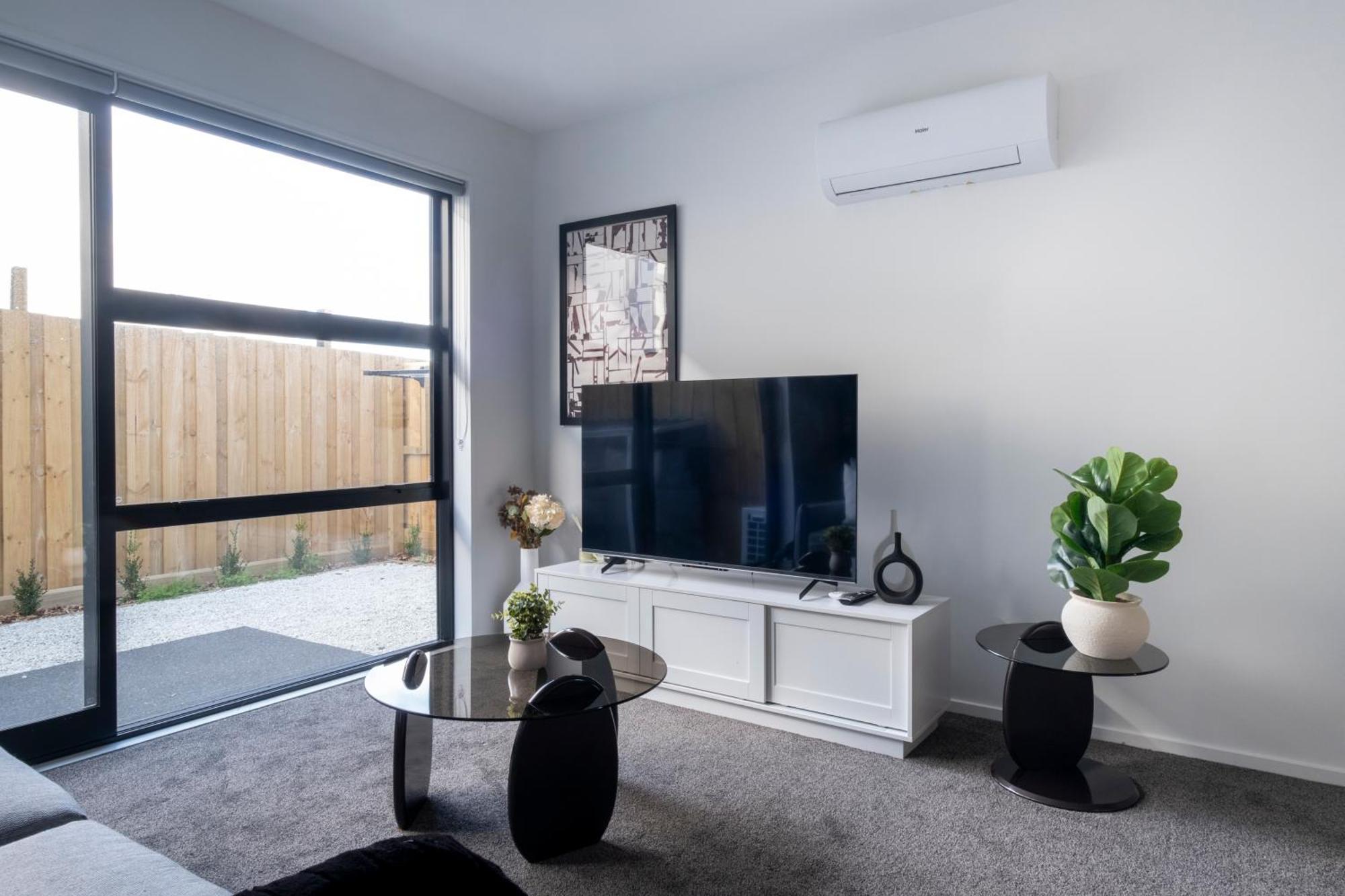 Luxury 2 Bed Townhome In Cbd Christchurch Zewnętrze zdjęcie