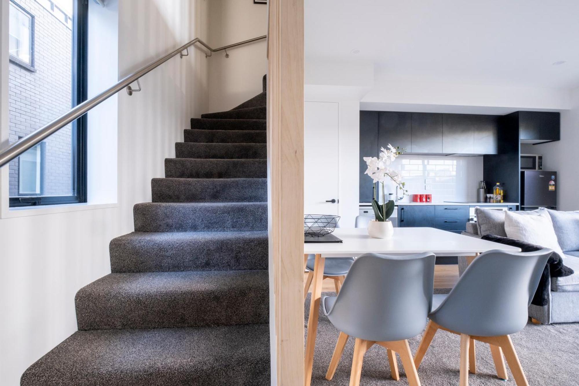Luxury 2 Bed Townhome In Cbd Christchurch Zewnętrze zdjęcie