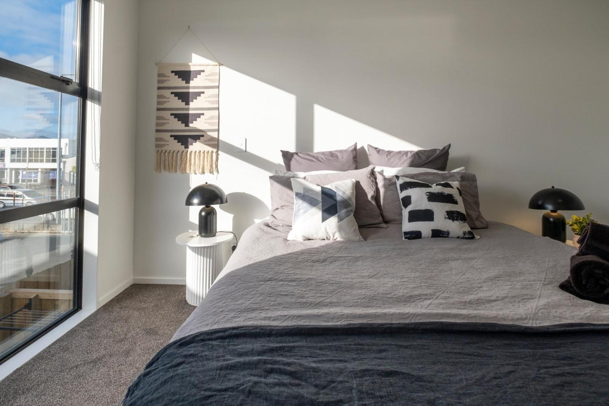 Luxury 2 Bed Townhome In Cbd Christchurch Zewnętrze zdjęcie