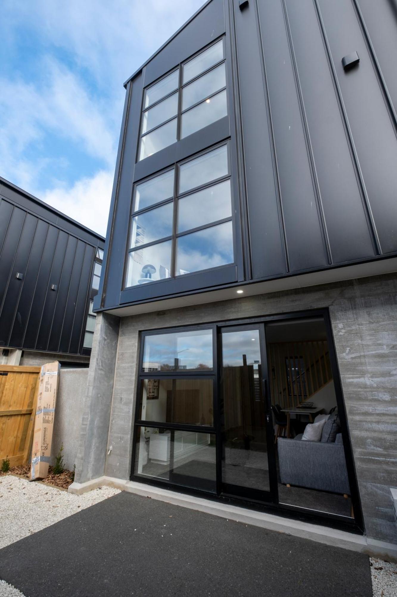 Luxury 2 Bed Townhome In Cbd Christchurch Zewnętrze zdjęcie